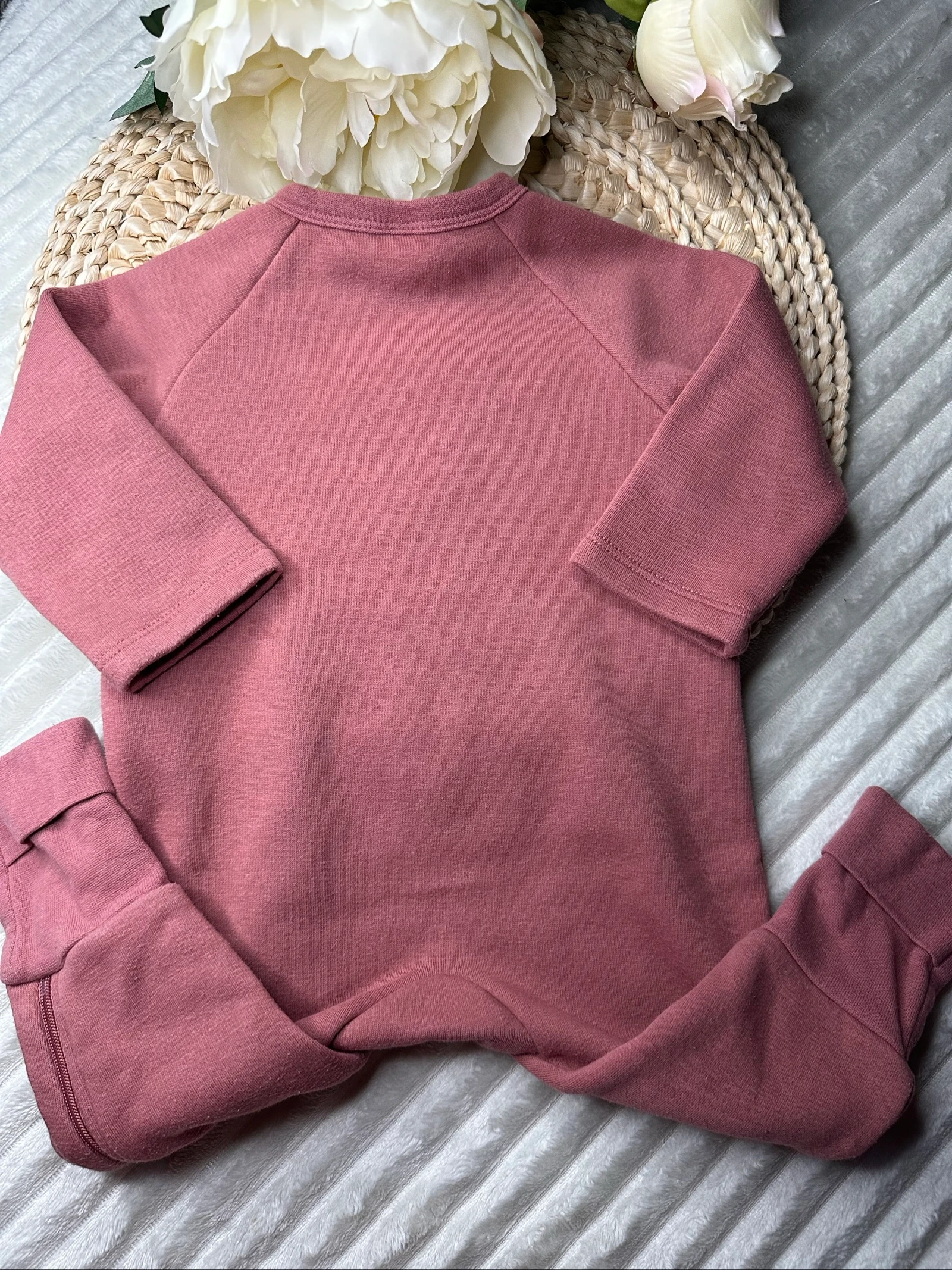 Pijama sin pies de una pieza 6 meses Kiabi rosa – photo 6